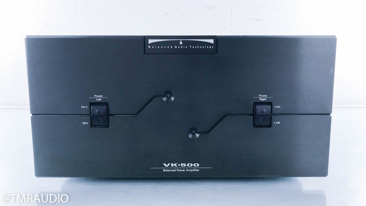 BAT VK-500 Dual Mono Power Amplifier