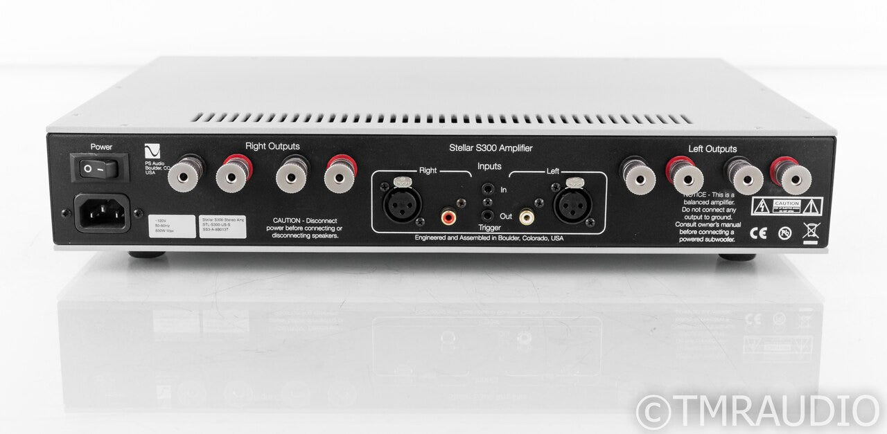 PS Audio Stellar S300 Stereo Power Amplifier; S-300 (USED) (1/2)