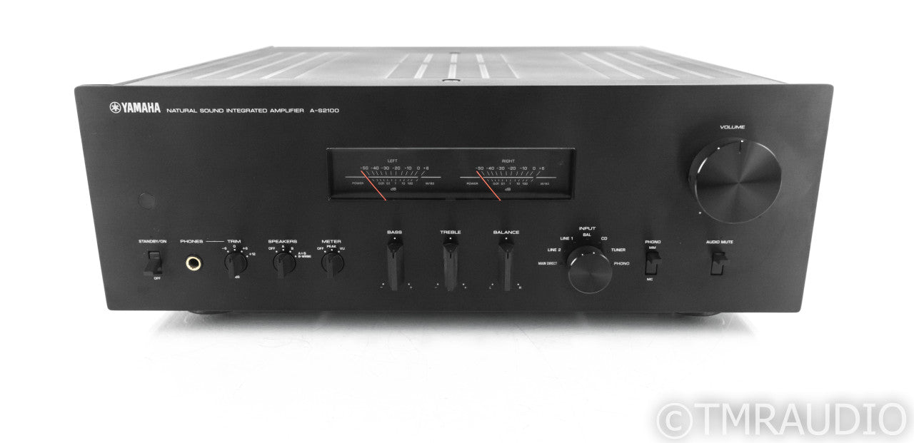 Yamaha A-S2100 Stereo Integrated Amplifier; AS2100; Black