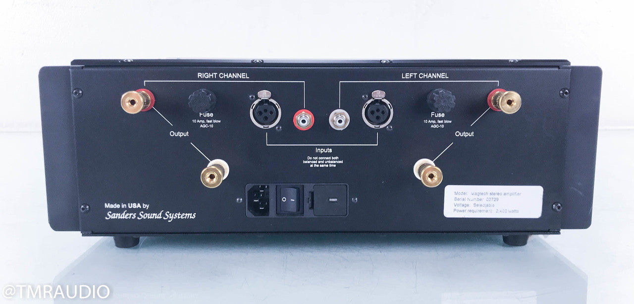 Sanders Sound Systems Magtech Stereo Power Amplifier