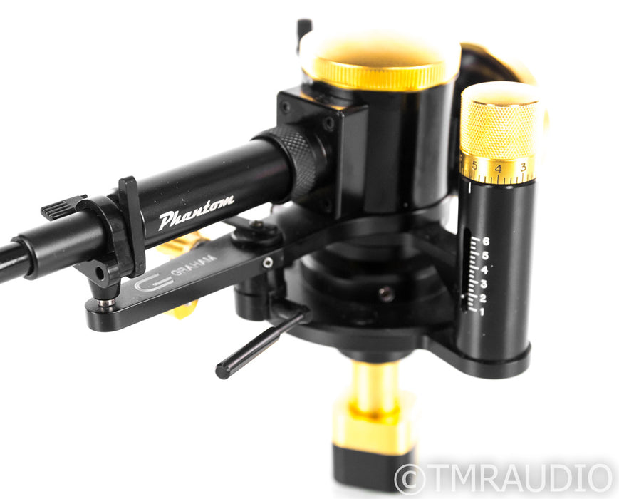 Graham Phantom Model B-44 235mm Standard Length Tonearm; Gold / Black