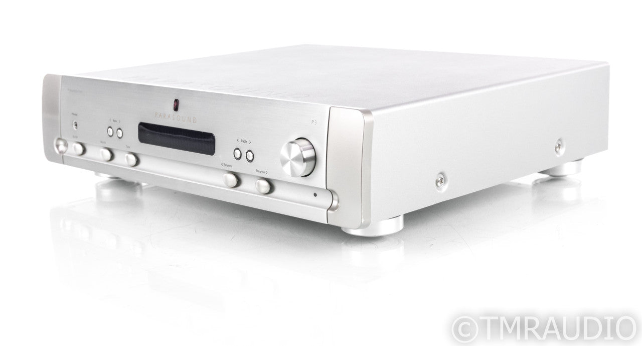 Parasound Halo P3 Stereo Preamplfiier; P-3; Remote; MM Phono