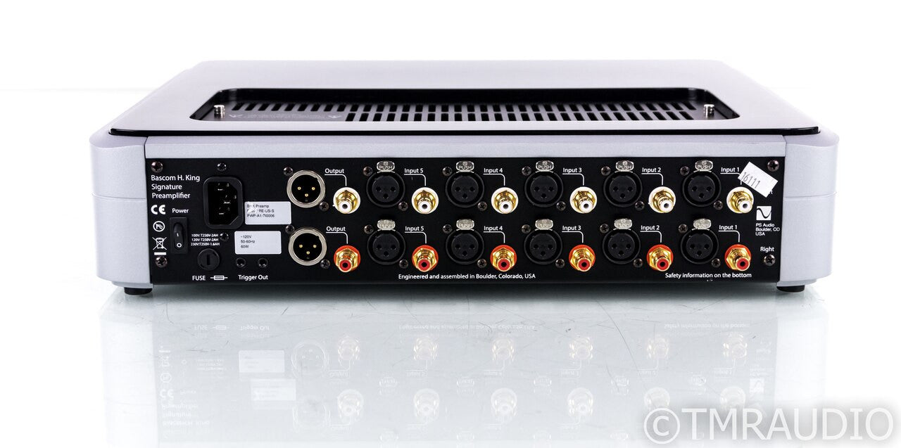 PS Audio BHK Signature Stereo Hybrid Preamplifier; Silver (Used)