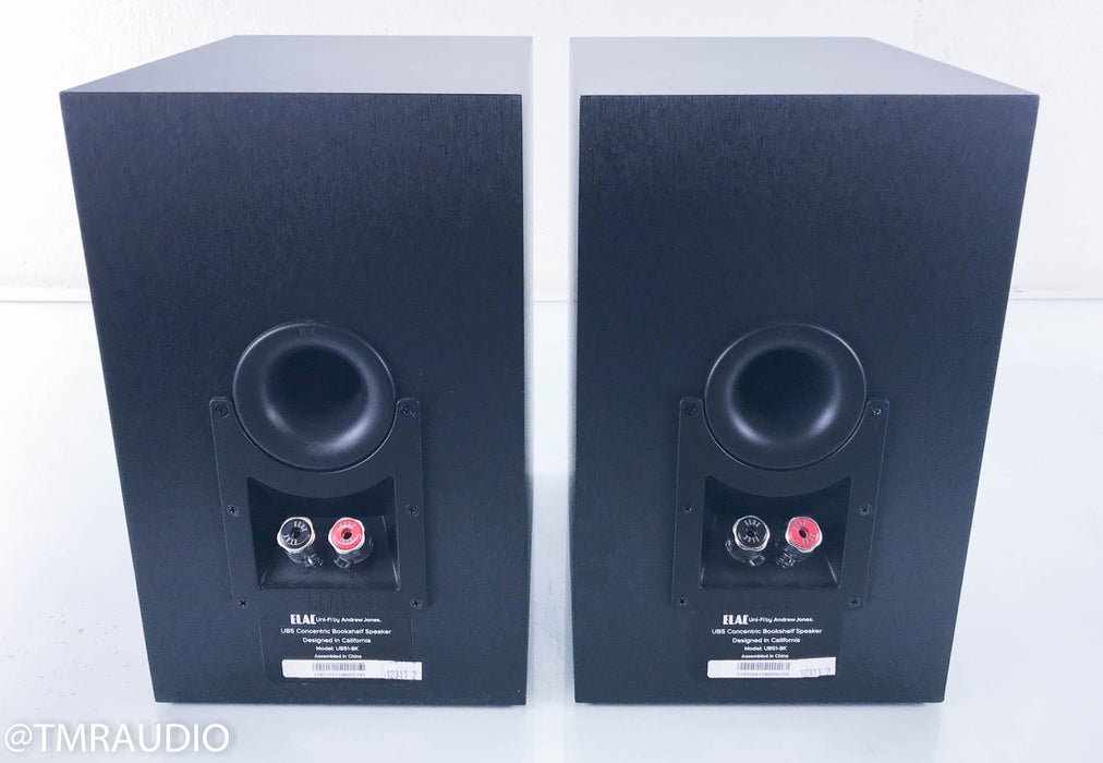 Elac Uni-Fi UB5 Bookshelf Speakers; Black Pair
