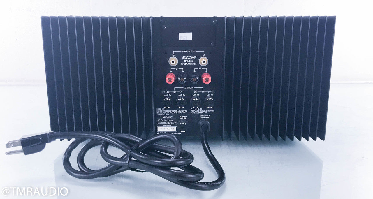 Adcom GFA-585 Stereo Power Amplifier