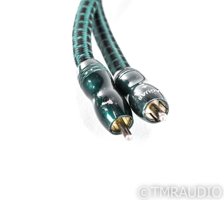 AudioQuest Jaguar RCA Cables; 1m Pair Interconnects; 36v DBS