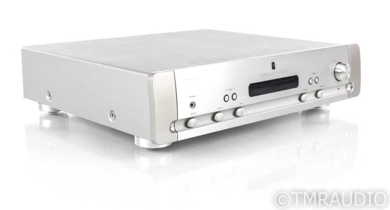 Parasound Halo P3 Stereo Preamplfiier; P-3; Remote; MM Phono