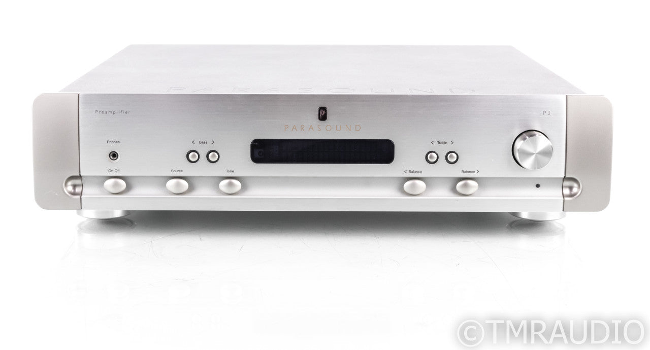 Parasound Halo P3 Stereo Preamplfiier; P-3; Remote; MM Phono