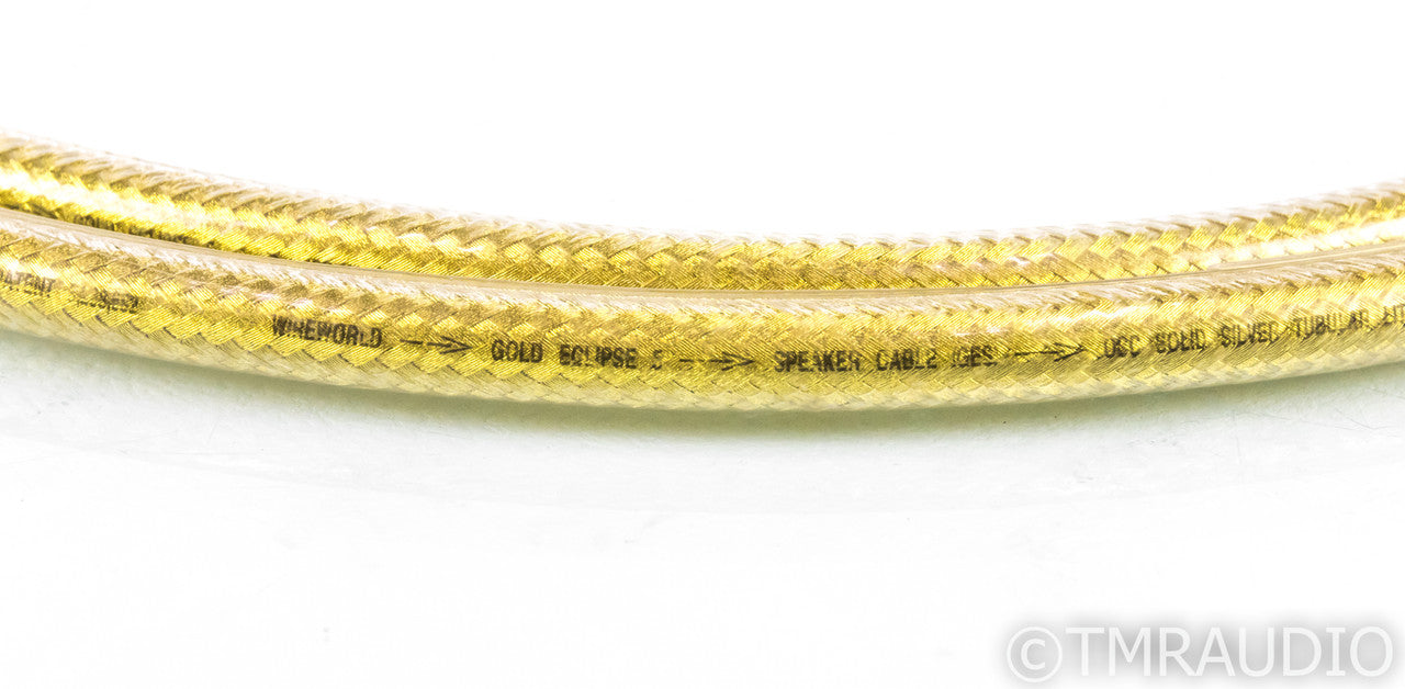 WireWorld Gold Eclipse 5 Speaker Cables; 1.5m Pair