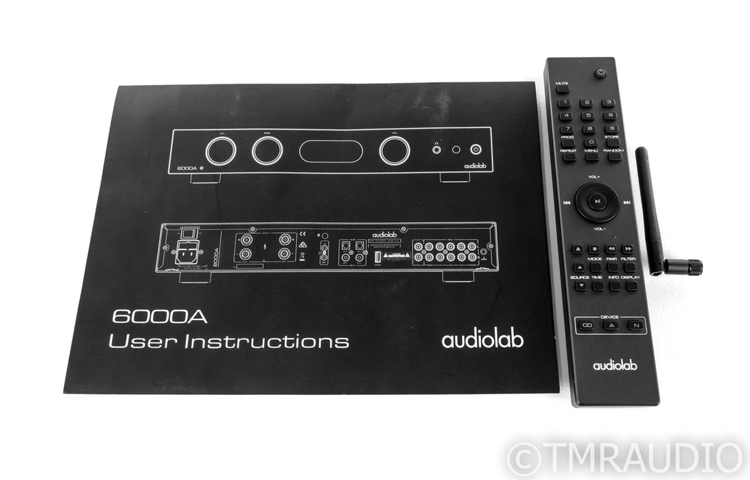 AudioLab 6000A Stereo Integrated Amplifier; 6000-A; Remote; Bluetooth; MM Phono