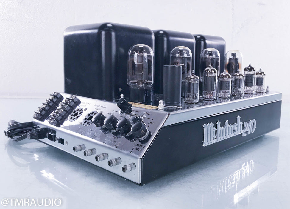 McIntosh MC240 Vintage Stereo Tube Power Amplifier