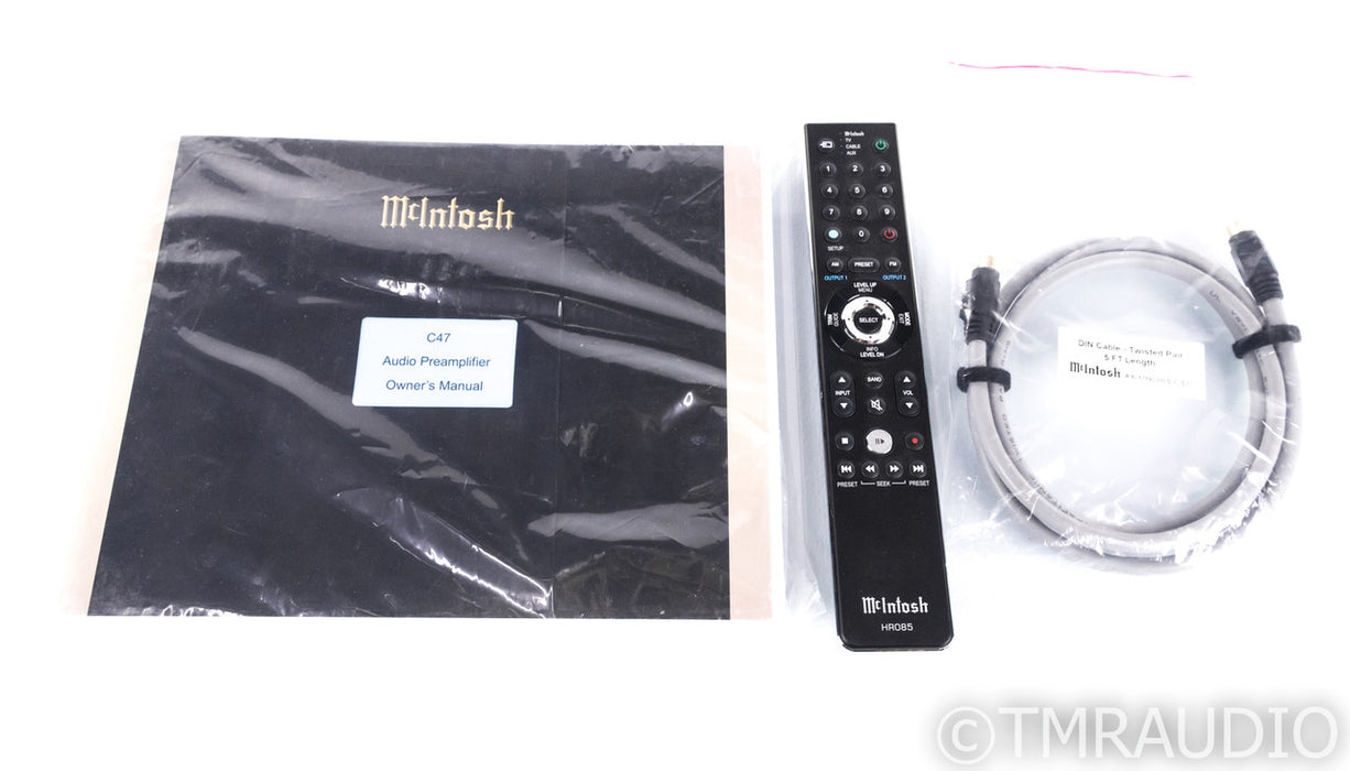 McIntosh C47 Stereo Preamplifier; C-47; Remote; MM / MC Phono
