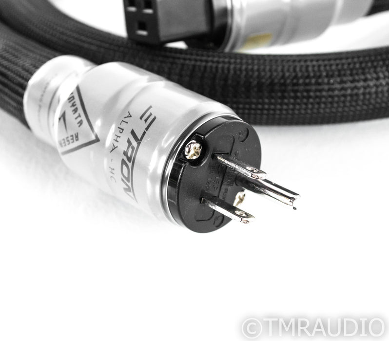 Shunyata Zitron Alpha HC Power Cable; 1.75m AC Cord; 20A Connector
