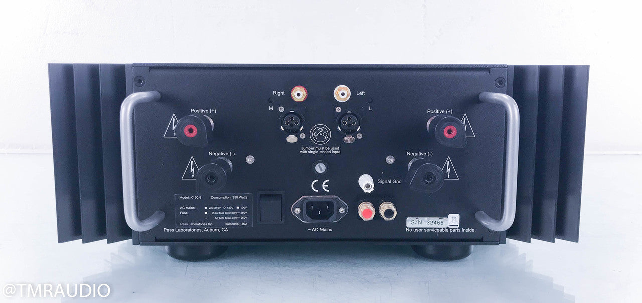 Pass Labs X150.8 Stereo Power Amplifier