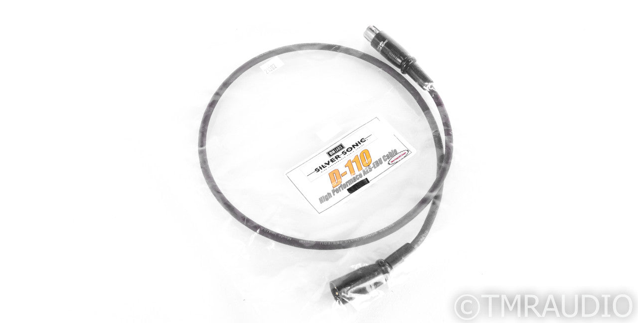 DH Labs Silver Sonic D-110 Digital XLR Cable; 3ft AES/EBU Interconnect