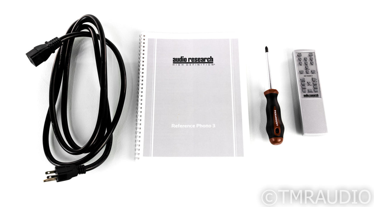 Audio Research Reference Phono 3 MM / MC Tube Phono Preamplifier; Remote
