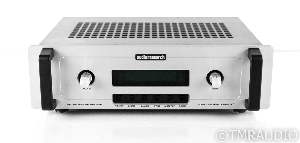 Audio Research LS26 Stereo Tube Preamplifier; LS-26; Remote