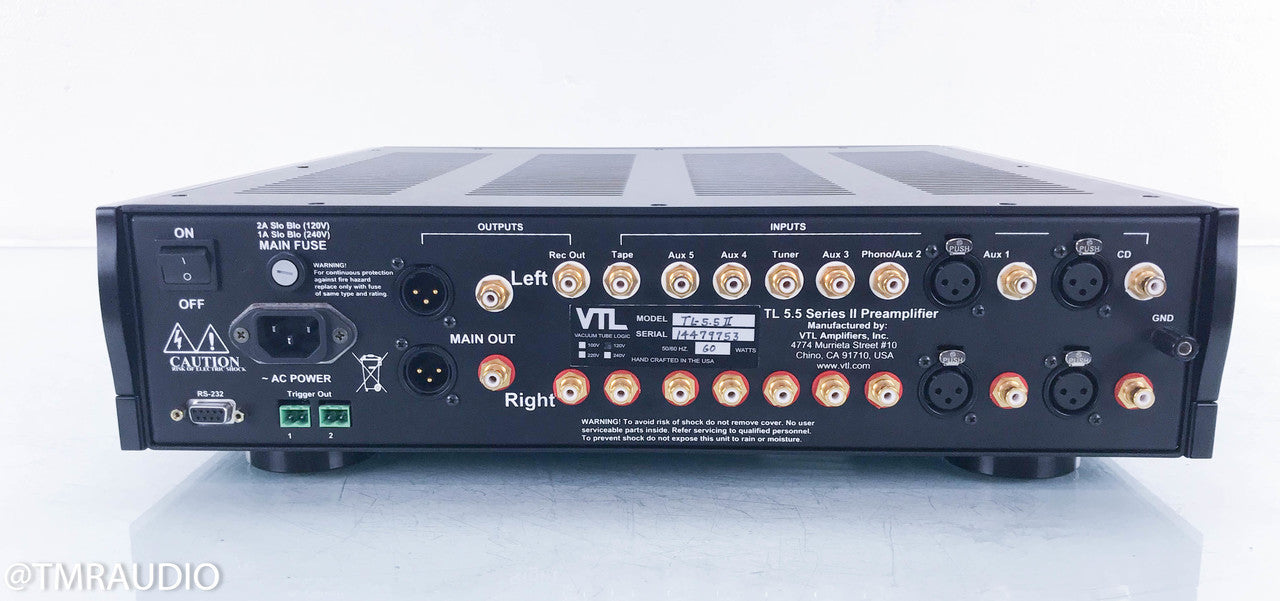 VTL TL-5.5 Series II Stereo Tube Preamplifier