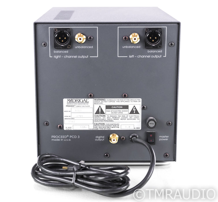 Proceed PCD3 CD Player; PCD-3 (No Remote)