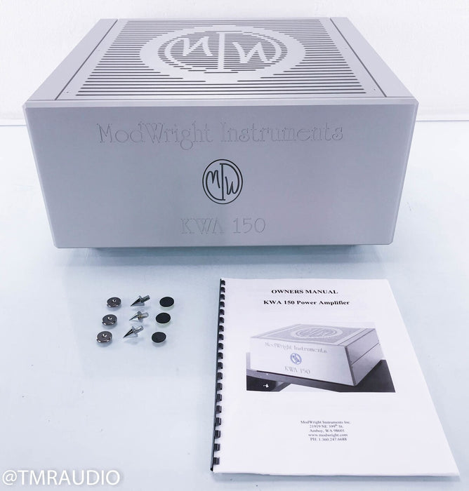 ModWright KWA 150 Stereo Power Amplifier; KWA150; Factory Updated w/ New Caps