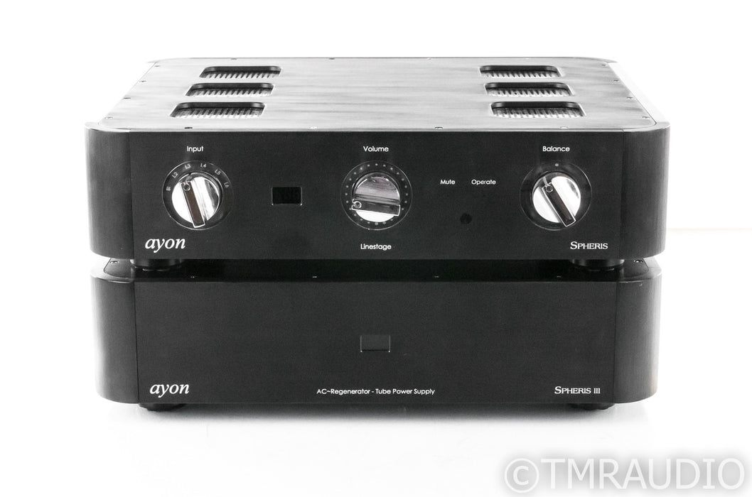 Ayon Spheris III Stereo Tube Preamplifier; Remote; Spheris 3