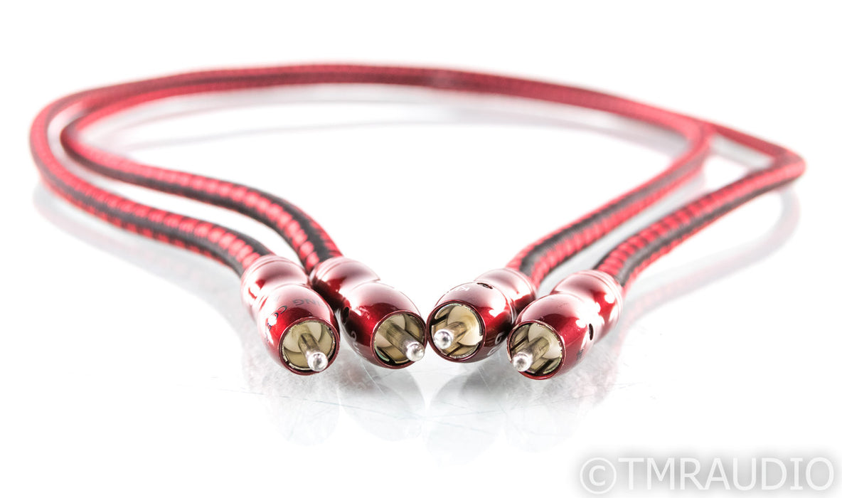 Audioquest King Cobra RCA Cables; 1m Pair Interconnects