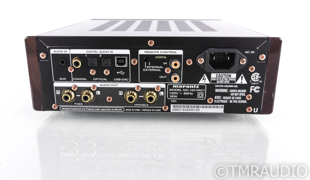 Marantz HD-DAC1 DAC / Headphone Amplifier; D/A Converter; HDDAC1; Remote