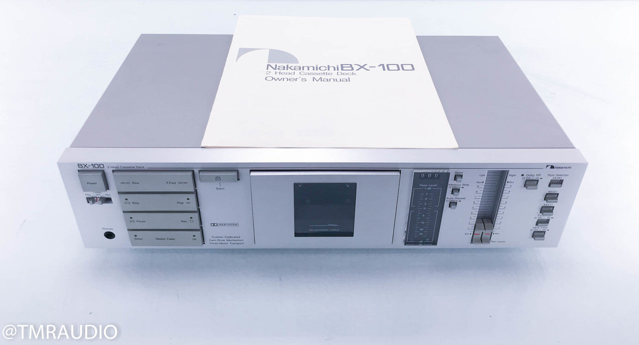 Nakamichi BX-100 Dual Head Cassette Deck