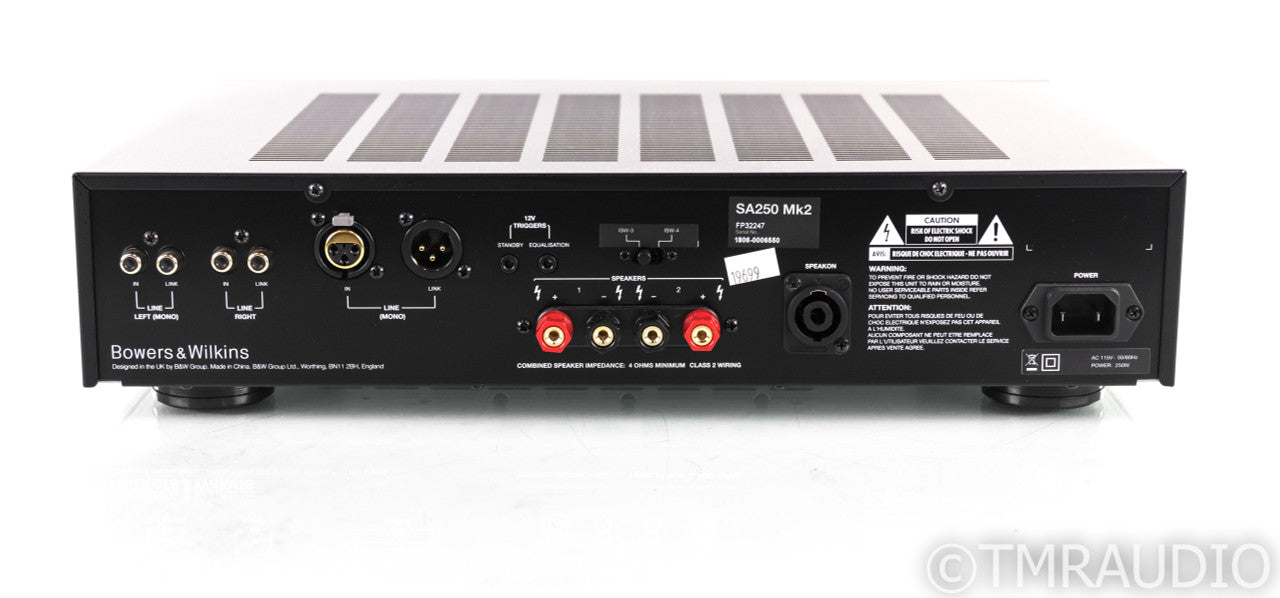 B&W SA250 Mk 2 Subwoofer / Speaker Amplifier; SA-250