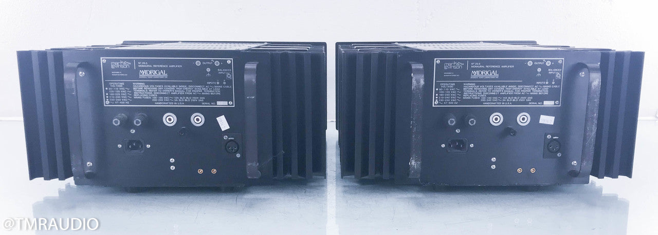 Mark Levinson No. 20.5 Mono Power Amplifier