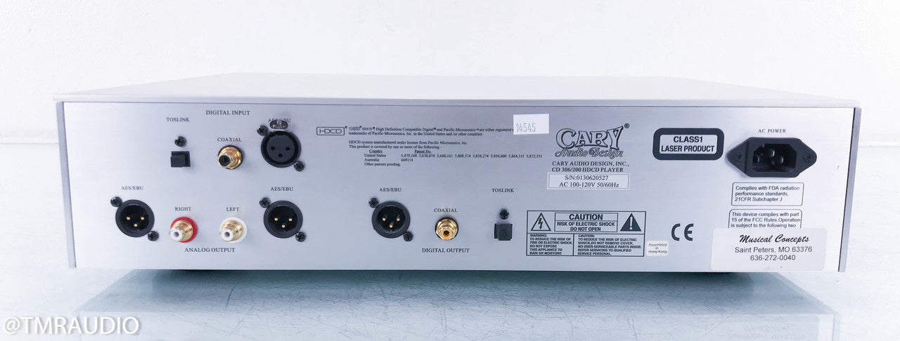Cary 306/200 HDCD / CD Player