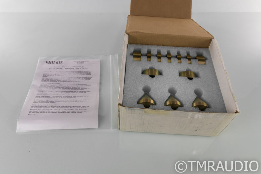 Walker Audio Valid Points Resonance Control Isolation System; Super Tuning Kit
