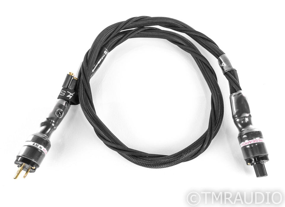Synergistic Research Element Tungsten Active Shielded Power Cable; 1.5m AC Cord