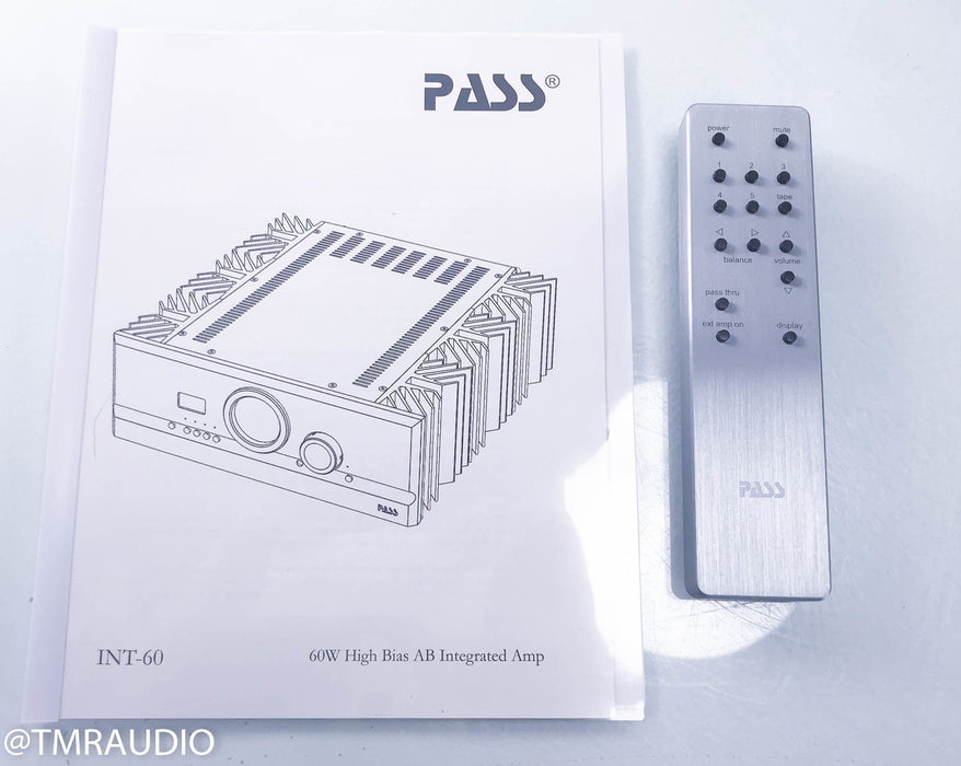 Pass Labs INT-60 Stereo Integrated Amplifier