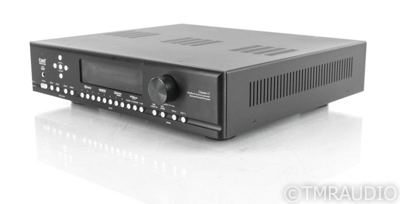 Cary Audio Cinema 12 HD 7.1 Channel Home Theater Processor; C12 HD