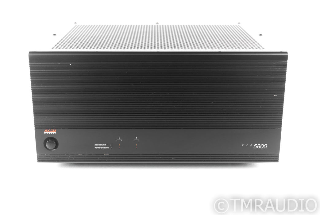 Adcom GFA-5800 Stereo Power Amplifier; GFA5800