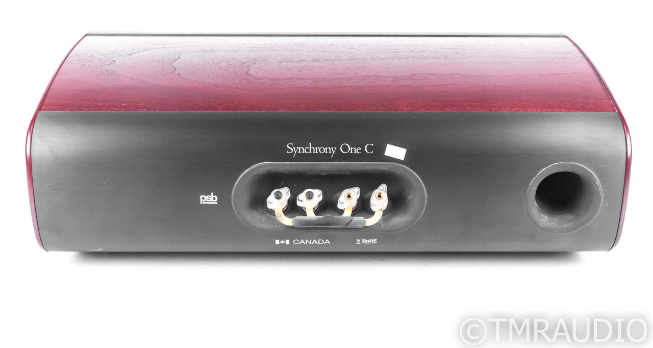 PSB Synchrony One C Center Channel Speaker; Dark Cherry