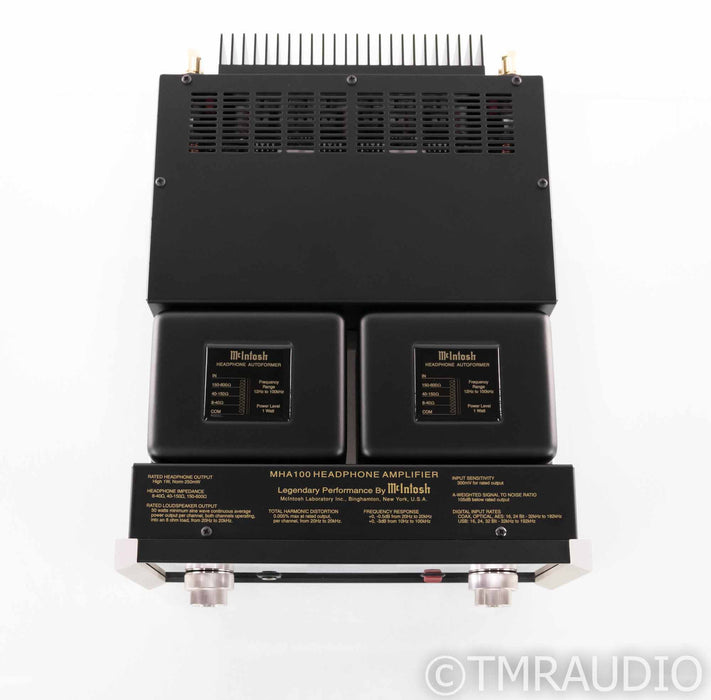 McIntosh MHA-100 Headphone Amplifier / Integrated / DAC; MHA100; Remote