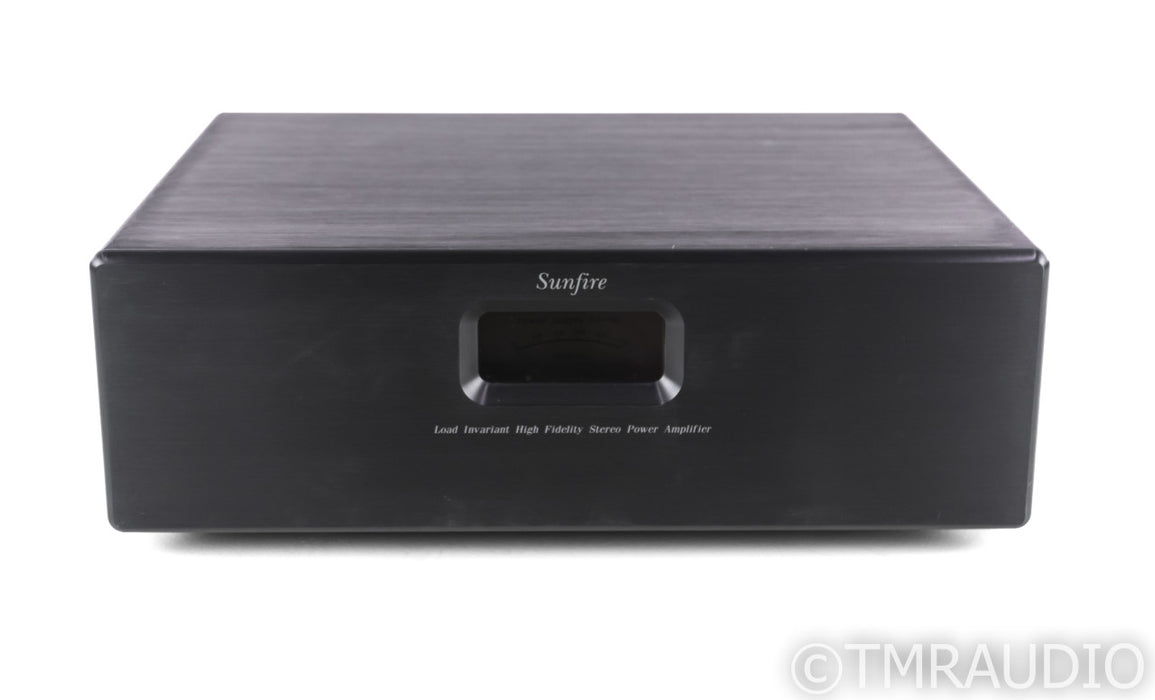 Sunfire Load Invariant Stereo Power Amplifier; Glass Stand