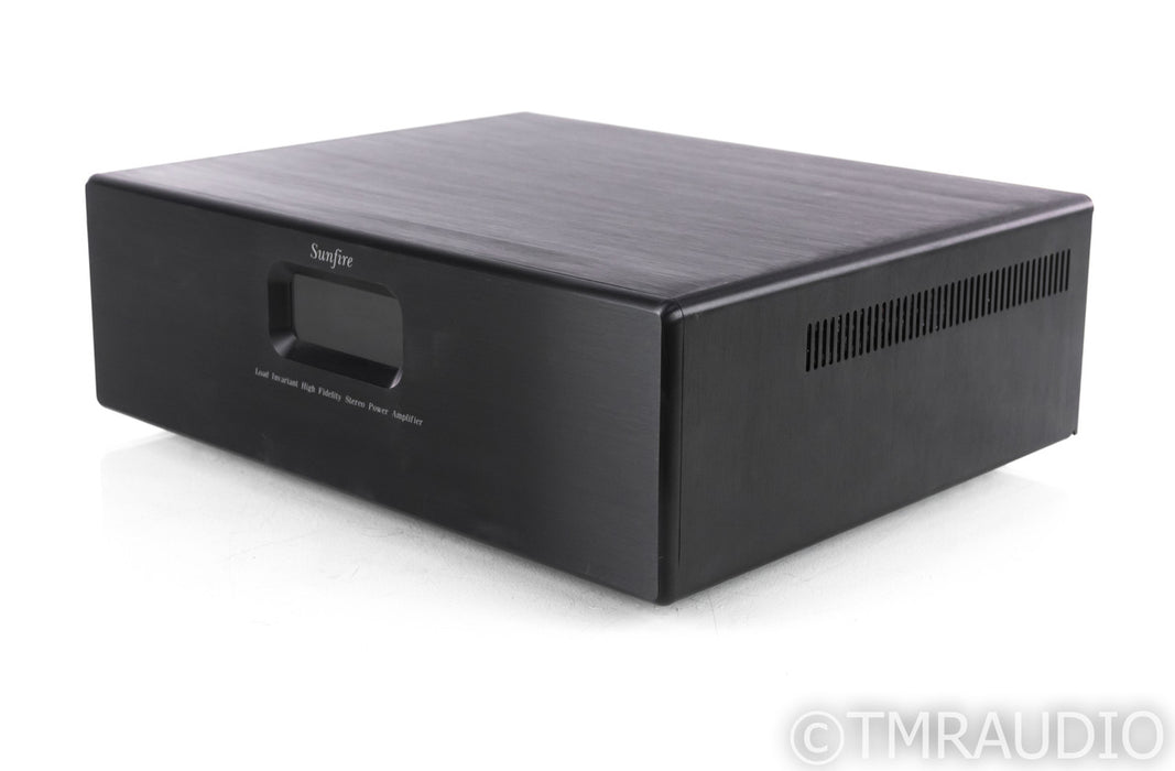 Sunfire Load Invariant Stereo Power Amplifier; Glass Stand