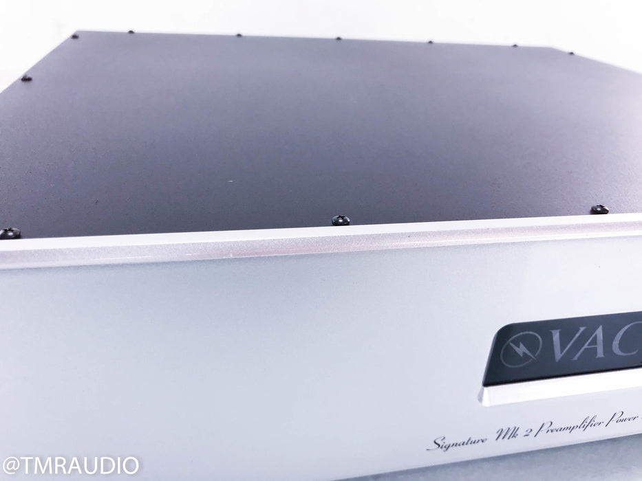 VAC Signature Mk IIa SE Stereo Tube Preamplifier