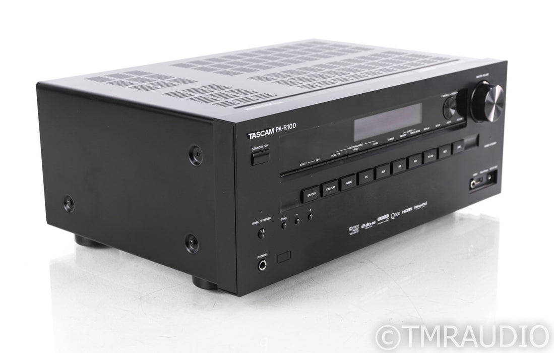 Tascam PA-R100 5.1 Channel Home Theater Receiver; PAR100; Remote