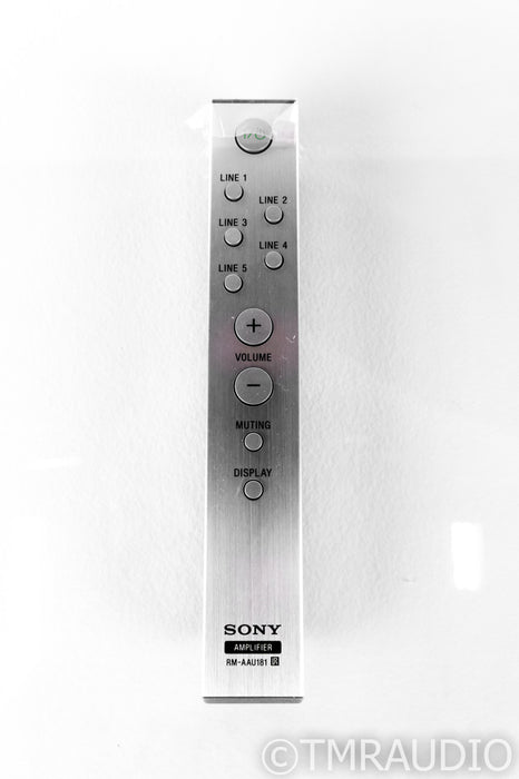 Sony TA-A1ES Stereo Integrated Amplifier; TAA1ES; Remote