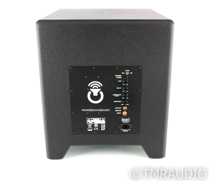 Powersound 15S 15" Powered Subwoofer; Satin Black; 15-S