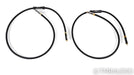 Shunyata Delta RCA Cables; 1m Pair Interconnects