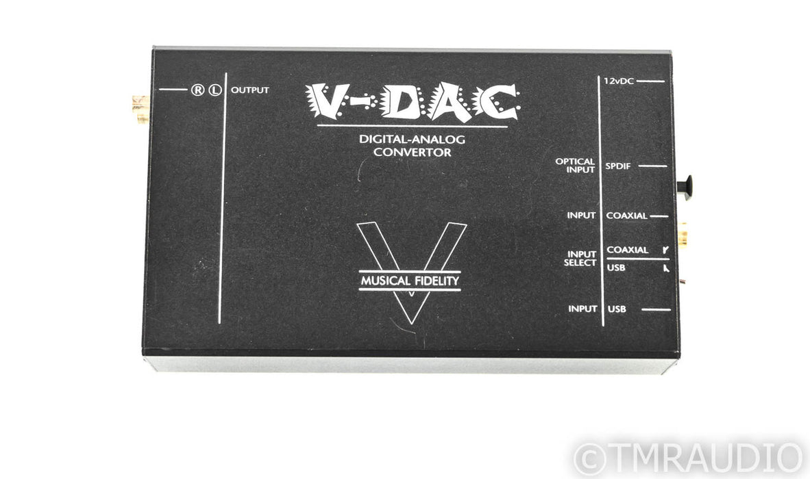 Musical Fidelity V-DAC D/A Converter; V DAC