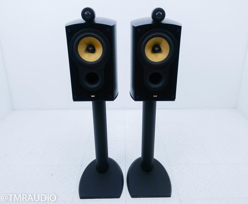 B&W 805S Bookshelf Speakers w/ Stands