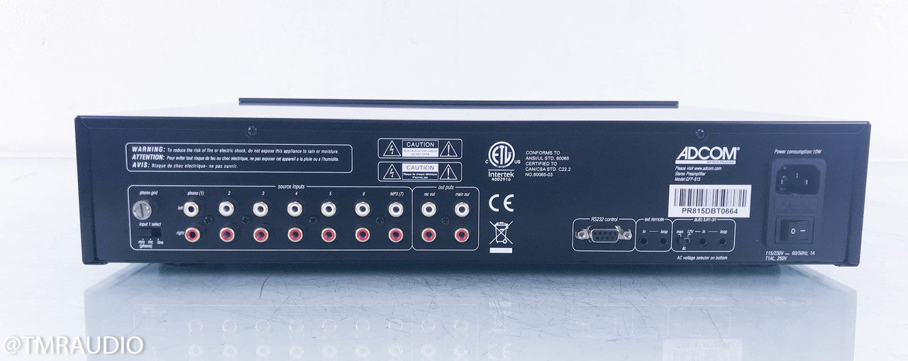 Adcom GFP-815 Stereo Preamplifier