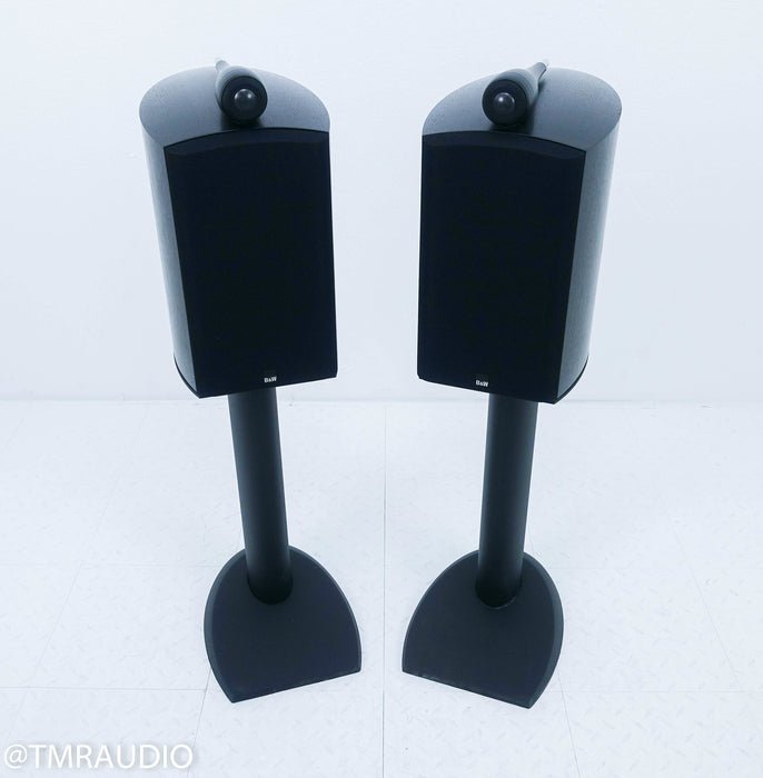 B&W 805S Bookshelf Speakers w/ Stands