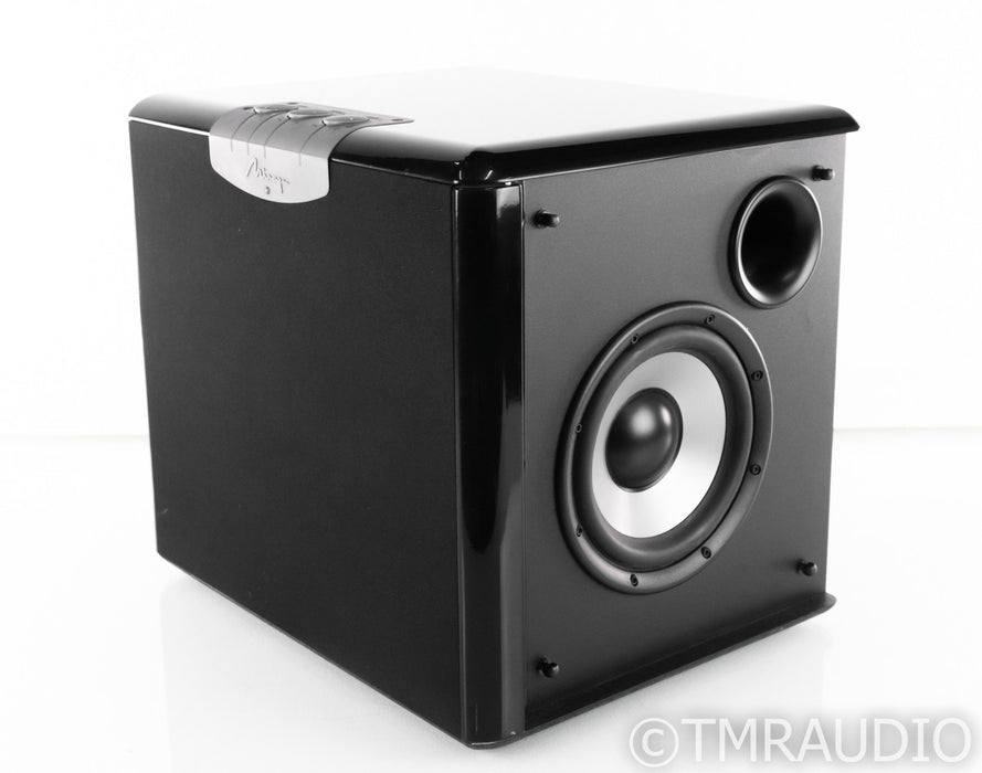 Mirage OM-200 Dual 8" Powered Subwoofer; Black; OM200